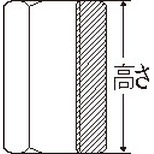 EA949GL−610 M10x20mm 高ナット