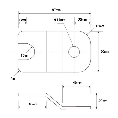 EA949GV−20B M20 アジャストボルト固