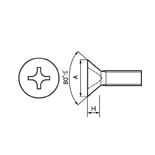EA949NB−23A UNC No10x1/2