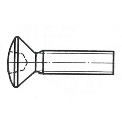 EA949ND−412 M4 x12mm 丸皿頭小