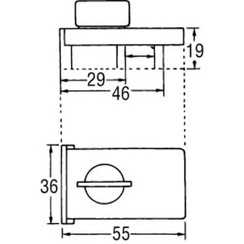 EA951BA−11 サッシ補助錠