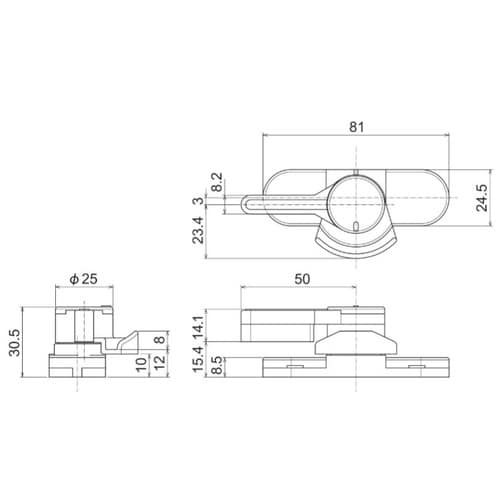 EA951BH−11 81x24.5mm クレセン