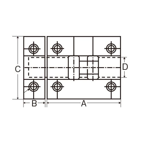 EA951BL−10 94.3x43.0mm ラッ
