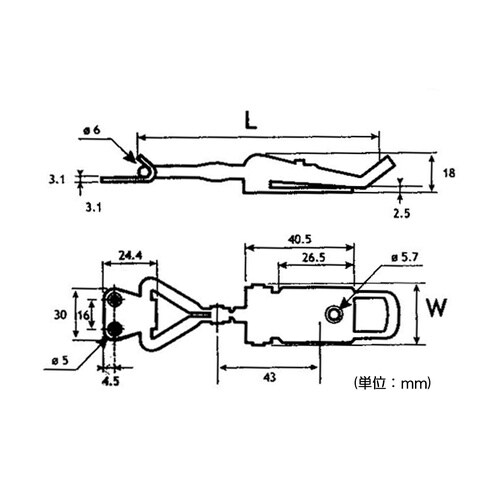 EA951BR−110 90−110x30mm パ