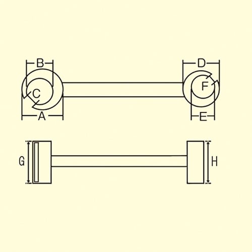 EA951CY−102 360mm 丁番調整工具