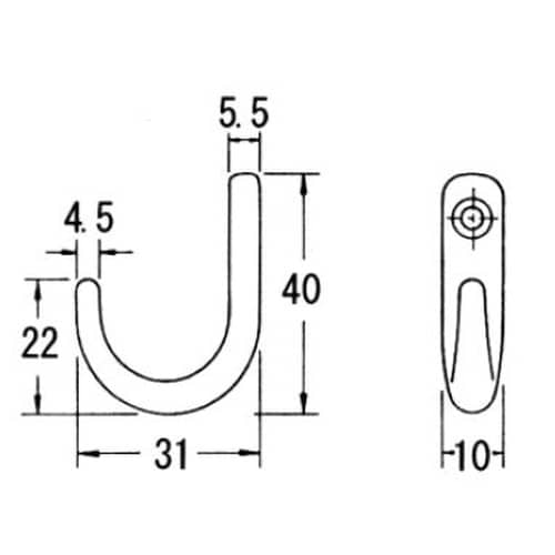 EA951DD−3 31 x40mm フック(ステ