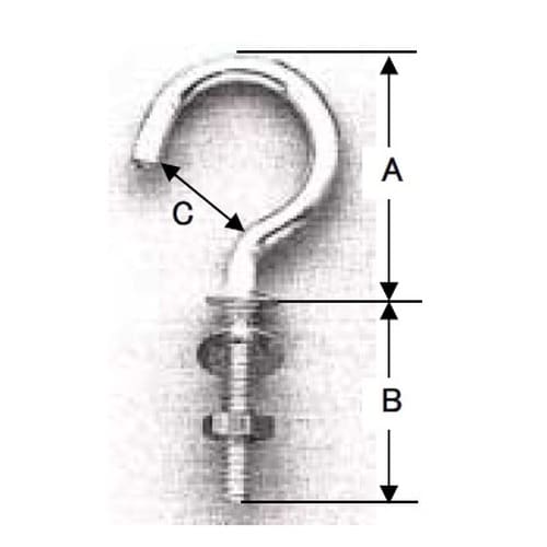 EA951DR−32 φ4.2x32mm ナット・