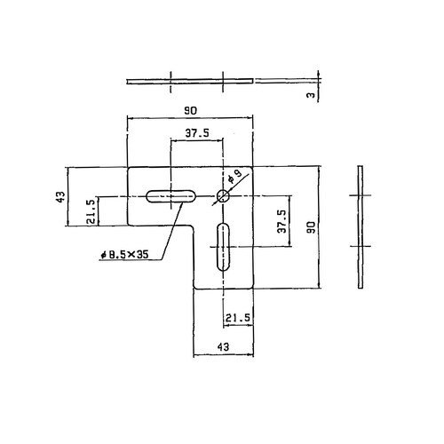 EA951EA−138A 43x 90x90mm