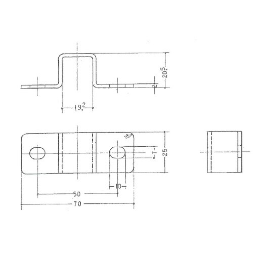 EA951EA−322A 25x70 mm 連結金