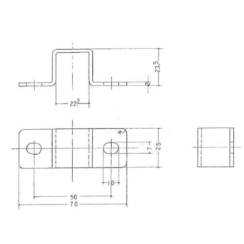 EA951EA−323A 25x70 mm 連結金