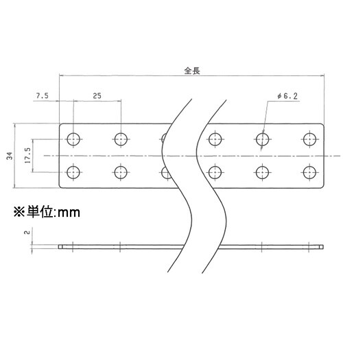 EA951EA−361A 34x 40mm フラッ