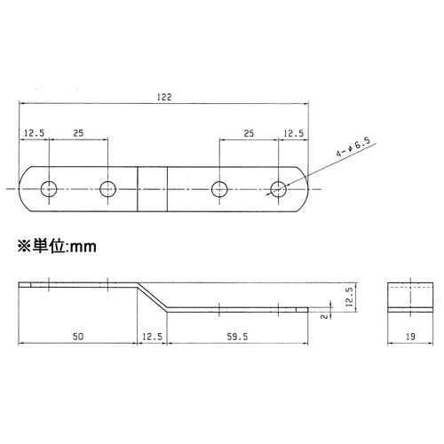 EA951EA−413A 197 x19mm J型