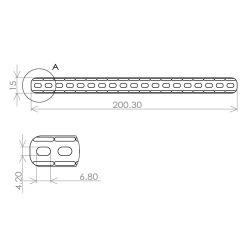 EA951EA−62 200x15x1.0mm 連