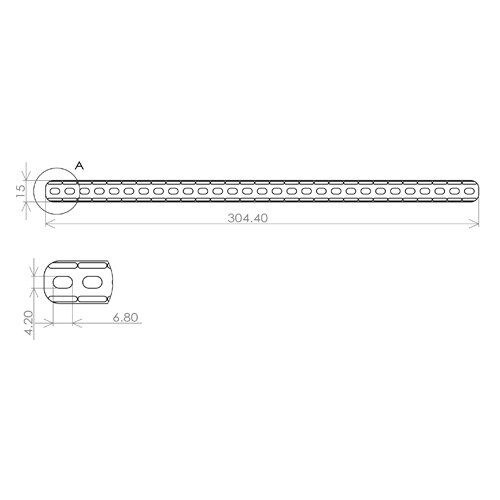 EA951EA−63 304x15x1.0mm 連