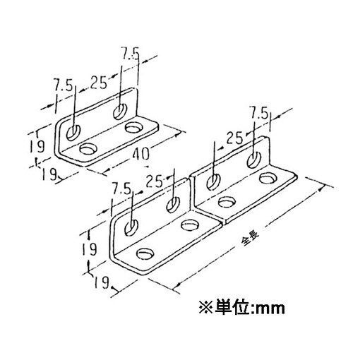EA951EB−204A 19x19x190mm