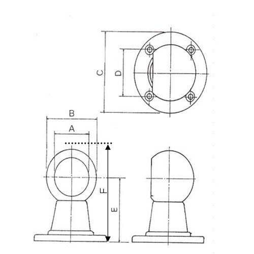 EA951EJ−38L 132mm(38mm) ブ