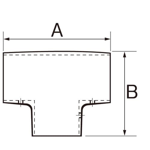 EA951EV−11 19mm パイプジョイントテ