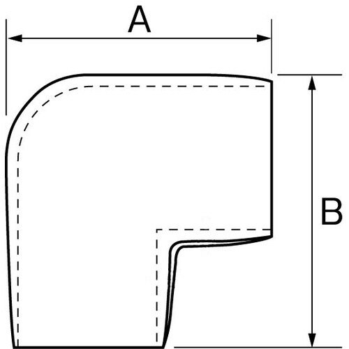 EA951EV−1 19mm パイプジョイントエル