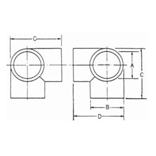 EA951EV−31 19mm パイプジョイント三