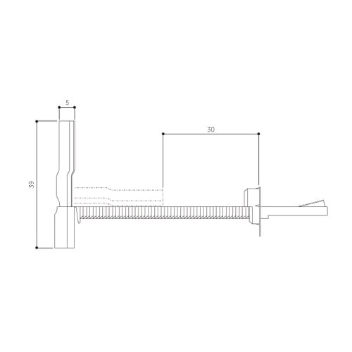 EA951EX−10 ユニットバス用手すり取付ナッ