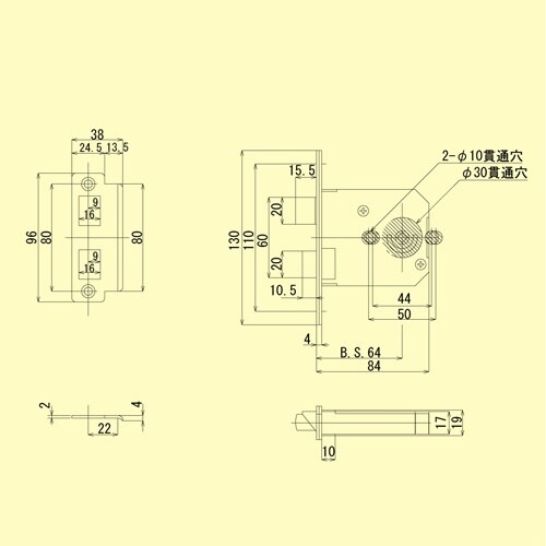 EA951KB−13 32−43mm/ 64mm