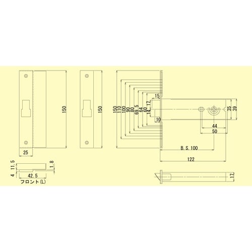EA951KB−14 23−43mm/100mm