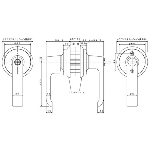 EA951KB−25 25−40mm/100mm