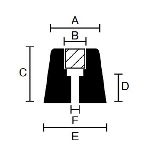EA951LG−202 φ23x20mm 戸当り(