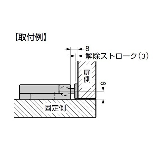 EA951M−9 40x57mm ロータリーキャッ