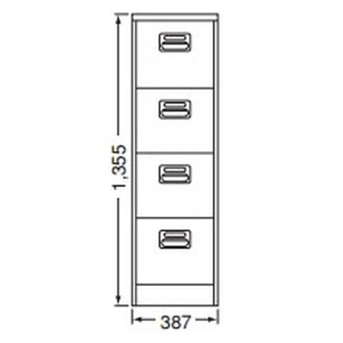 EA954DC−25 387x620x1335mm