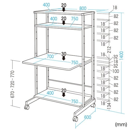 EA954HC−413B 800x700x1400