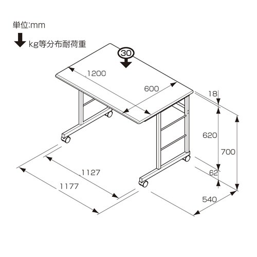 EA954HC−74 1200x600x700mm