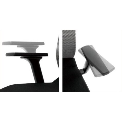 EA956XA−208 ビジネスチェアー(肘付/グ