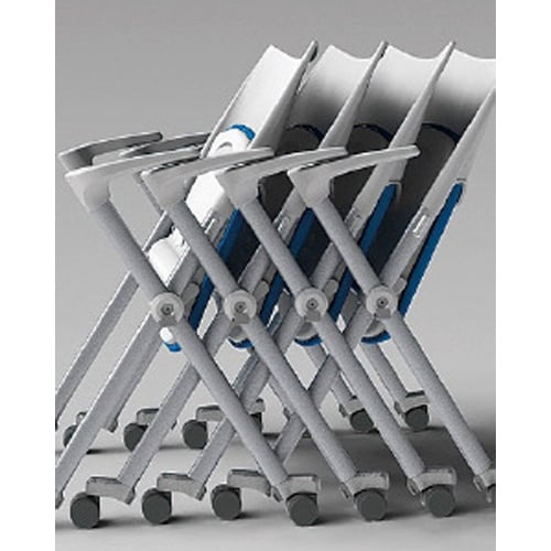 EA956XE−31 折畳み椅子(キャスター付/オ