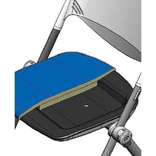 EA956XE−32 折畳み椅子(キャスター付/グ