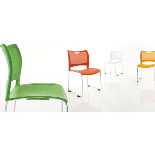 EA956XF−22 スタッキングチェアー(グリー