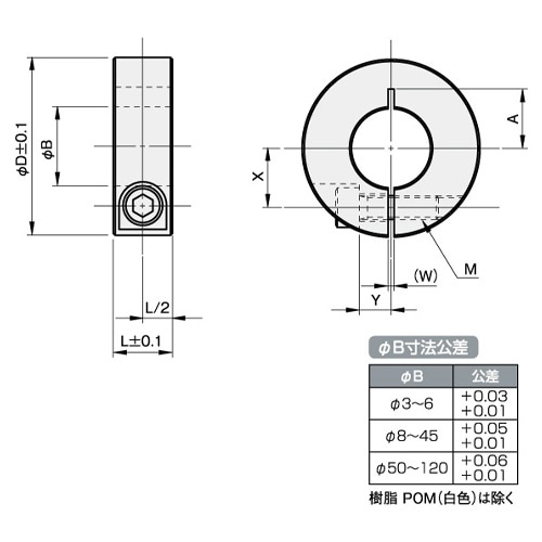 EA966CB−16 25x45x12mm スリッ