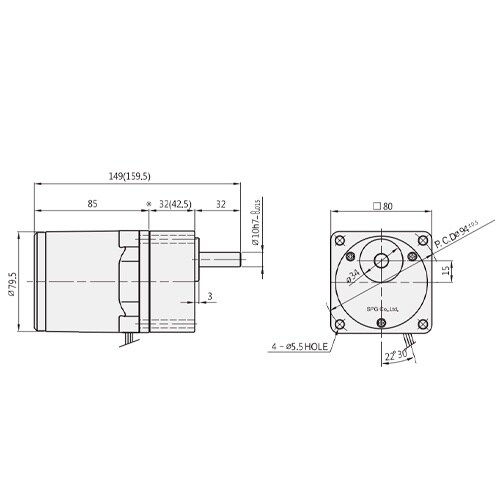 EA968CE−90 三相200V・90W インダ