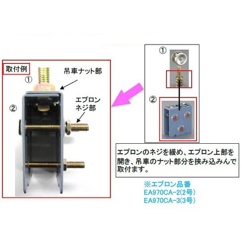 EA970BA−3 3号レール用トロリー単車(プレ