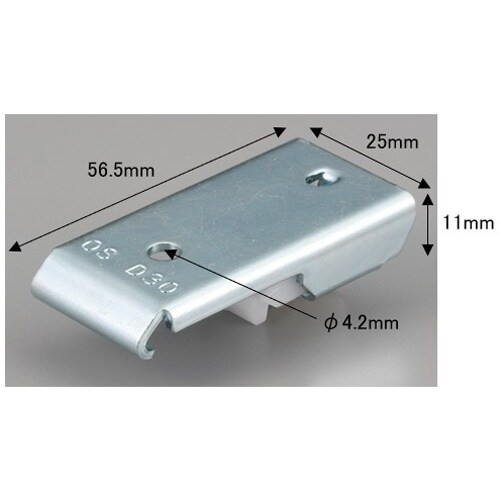 EA970EF−12 25x56.5mm ブラケッ