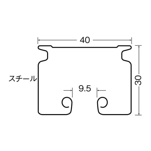 EA970FB−2 40x30mm/2.0m 重量