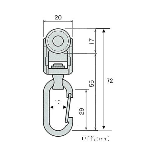 EA970FE−3 47mm/10kg ランナー・