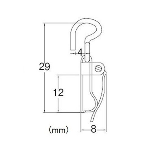 EA970KB−2 クリップランナーフック・カーテ
