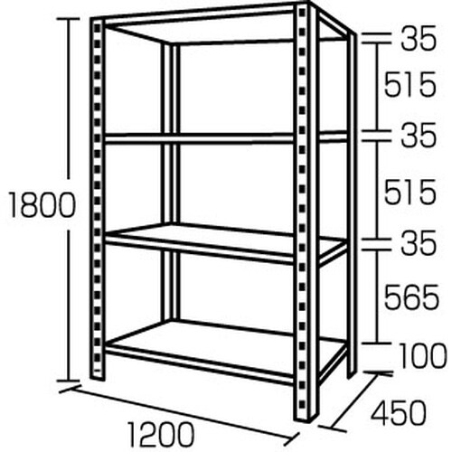 EA976B−44 1200x450x1800mm