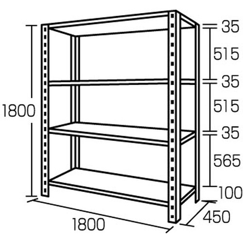 EA976B−64 1800x450x1800mm