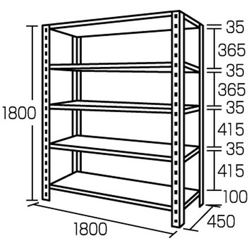 EA976B−65 1800x450x1800mm