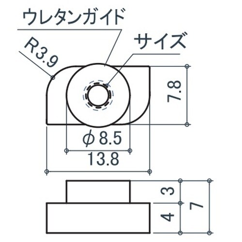 EA976CB−41 30角用 Uポール取付ロータ