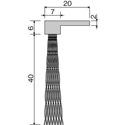 EA979KK−1B 40mmx1.0m シールブ