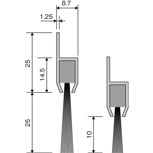 EA979LB−10 25mmx0.1m シールブ