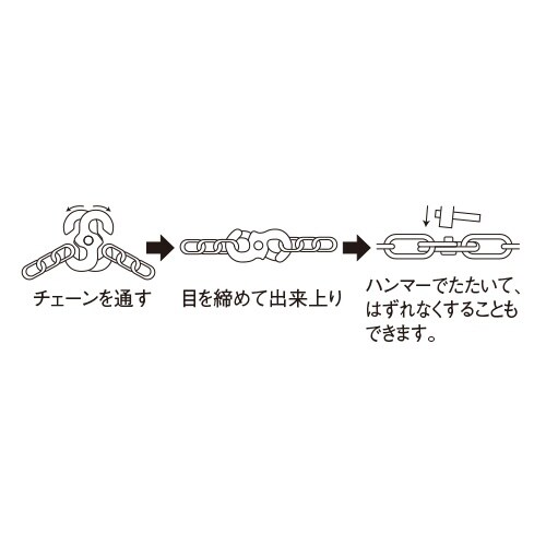 EA980S−60 2−2.5mm チェーンジョイ